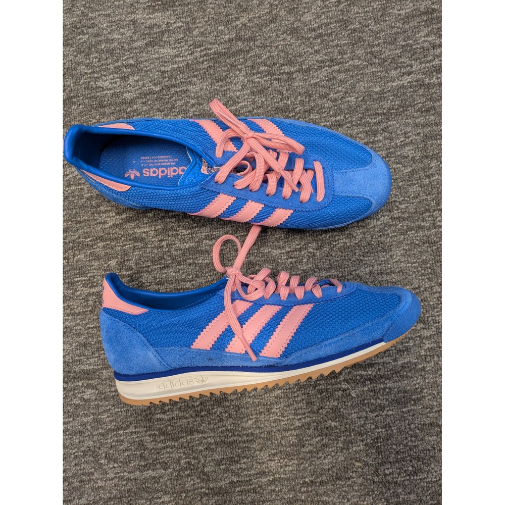 Adidas SL 72 RS Blue Pink Women Sneakers Retro Running Shoes IE3425 Size 6